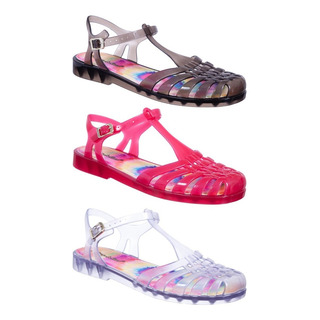 Kit Com 3 Pares De Sandália Rasteira Dali Shoes