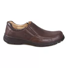 Sapato Anatomicgel 360 Air Floater Brown Conforto Macio