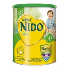 Leche De Fórmula En Polvo Nestlé Nido 3+ Protectus En Lata De 1.6kg - 3 A 5 Años