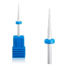 Broca Cerâmica Profissional Para Unhas - Small Cone (m) Azul