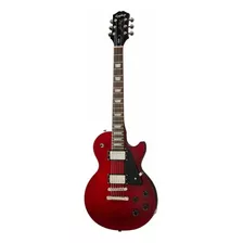 Guitarra Eléctrica EpiPhone Les Paul Studio Eiltawnh1 De Caoba Wine Red Brillante Con Diapasón De Laurel Indio