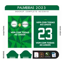 Arte Gráfica Palmeiras 2023