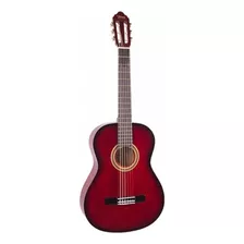 Guitarra Clasica Valencia Vc103 Mediana Color Rojo