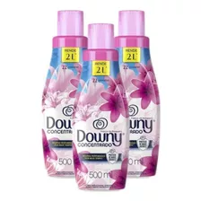 Kit 3 Amaciantes Concentrados Downy 500ml