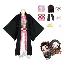 Vestido De Fantasia Kamado Nezuko Demon Slayer