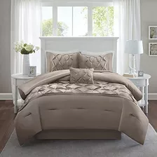 Juego De Edredón Comfort Spaces Cavoy - Luxe Diamond Tufting