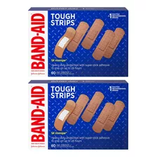 Band-aid Brand Tough Strips - Vendaje Adhesivo Para Todas La