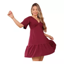 Vestido Soltinho Curto Verão Confortável C/01 Promoção Festa