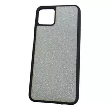 Funda Silicona Flexible Brillo Purpurina Para Samsung A04