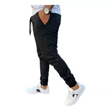 Calça Camuflada Sarja Jogger Masculina Punh Elástico Revenda