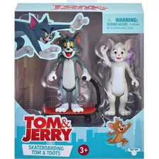 Tom Y Jerry Figuras Modelo Tom Y Toots Skateboarding