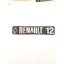Parrilla Renault Renol R-12 R12 R 12 Accesorios Emblema