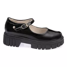 Zapato Ballerina Piazza Niña Negro