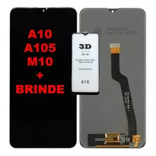 Tela Frontal Display Lcd Compatível A10 A105 Oled + Brinde