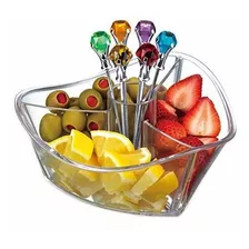 Prodyne Gs7c Garnish Server Juego De 6 Clear