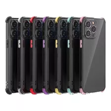 Funda Goma Gruesa Para iPhone 11 Pro + Mica Case Uso Rudo