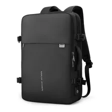 Mochila Escolar Mark Ryden Antirrobo Usb Laptop Universidad Color Negro