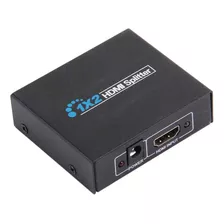 Splitter Hdmi Divisor 1x2 V1.4 1080p 3d Fuente Alimentación