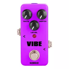 Mini Pedal De Efectos Para Guitarra Vibe - Procesador De So.