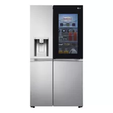 Refrigeradora LG Side By Side 617l Ls66sxn Color Plateado