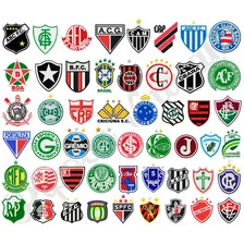 Times/escudos De Futebol Do Brasil.. 51 Matrizes De Bordado