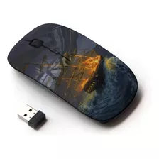 Koolmouse [ratón Inalámbrico Óptico 2.4g] [pintura Nocturna