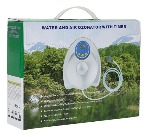 Generador De Ozono, Purificador Desinfección De Ambientes