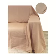 Manta Cubre Sillón Sofá Cama Tusor 2.75x3.00mt 100% Algodon 