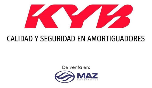 2 Bases Amortiguador Traseras Mazda 323 1993-1994 Kyb Foto 4