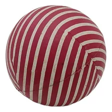 Pelota Pulpo Rayada 15 Cm Colegial Niños Nº 6 Pulpito Color Rojo