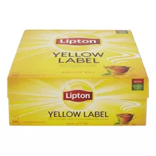 100 Bolsitas De Té Tea Lipton Yellow Label