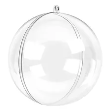 Bola Esfera Acrílico 1linha Transparente 7cm 30un Qualidade