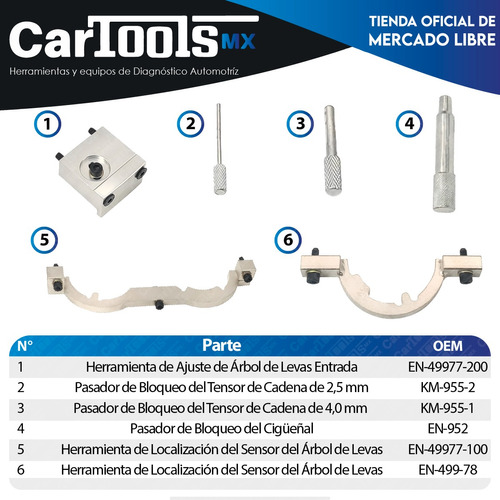 Herramienta Para Sincronizar Motor Cruze 1.4 Turbo Foto 6