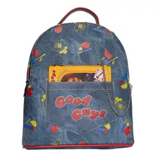 Chucky Good Guys Bioworld Mini Backpack Mochila Con Monedero