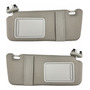 Par De Viseras Beige Para Toyota Tacoma 2005-2012