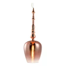 Lustre Pendente Orluce Tazza 25 Rose Gold E27 Or1221 Bivolt 110v/220v