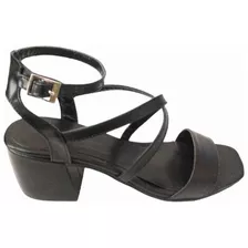 Sandalias Taco Bajo Moda