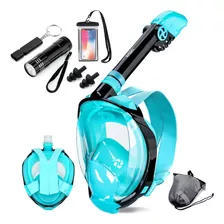 Aismy Full Face Snorkel Mask For Adults And Kids, Foldable 1