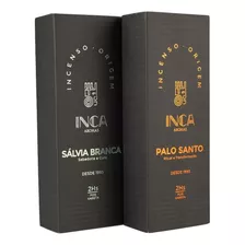 Kit Incenso Inca Aromas | Sálvia Branca E Palo Santo