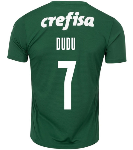 Camisa Palmeiras 2021 Dudu N°4+3 - Original