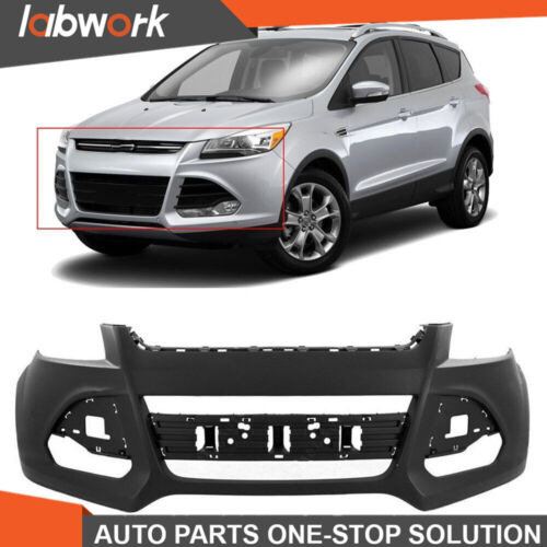 Labwork Front Bumper Cover For 2013-2016 Ford Escape No  Aaf Foto 2