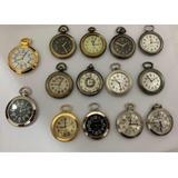 Relojes De Bolsillo Marca Quartz Varios Diseños