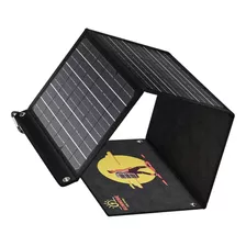 Panel Solar Plegable 30w Carga Micro Usb , Tipo C Y iPhone