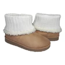 Bota Skimó Para Inverno - Forrada 100% Em Lã