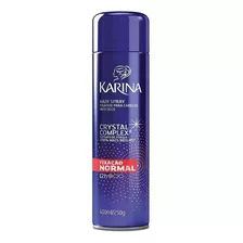 Fixador Karina Hair Spray Fixação Laque Normal 400ml