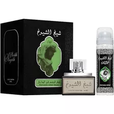 Lattafa Sheikh Al Shuyukh Edp 50 Ml + Deo Spray 50 Ml Set