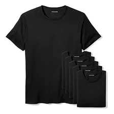 Essentials Camiseta Interior Con Cuello Redondo Para Hombre,