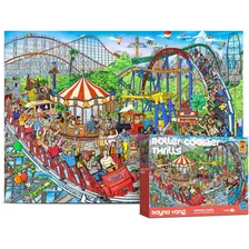 Rompecabezas Antelope Roller Coaster 1000 Piezas