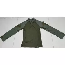 Combat Shirt Masculina Verde Oliva Bélica Tamanho P