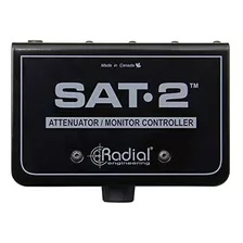 Controlador De Monitor De Audio Estéreo Sat-2